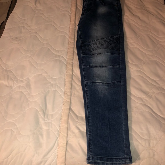 American Breed Boys Biker Jeans - Picture 2 of 4